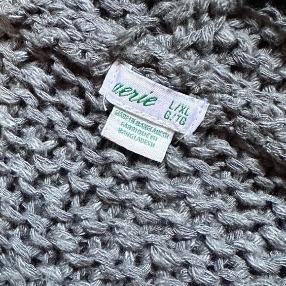 Oversized Aerie Hooded Cardigan - Picture 3 of 4